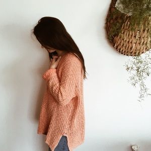 SOLD***Free People Loose Knit Pullover Sweater